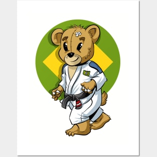 BJJ Kids Mascot Posters and Art